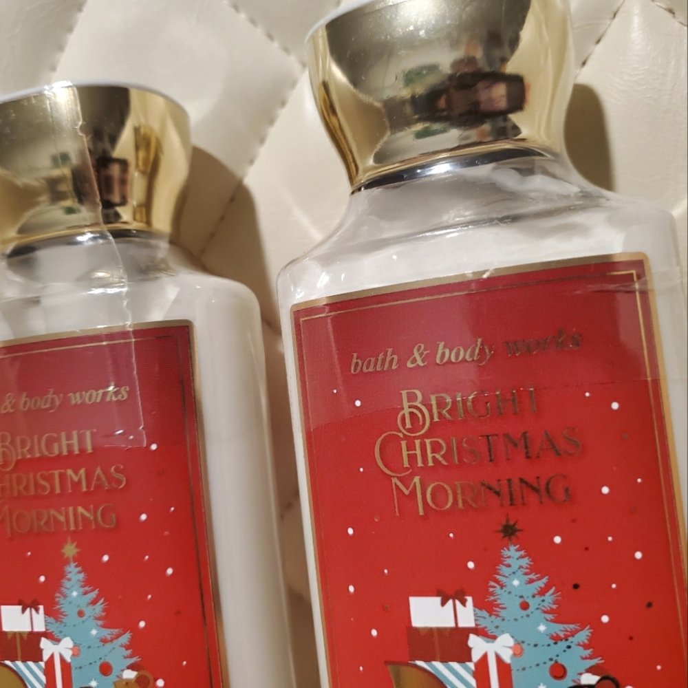 Bright Christmas Morning Shea Butter Lotion ~ Bath & Body Works ~ NWT